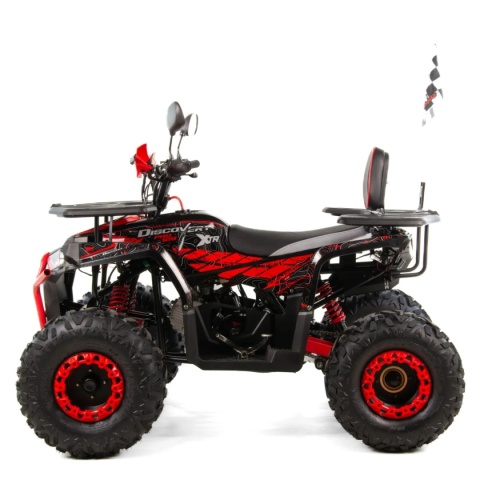 Quad XTR DISCOVERY PRO 125 4T 1+R automat czerwony