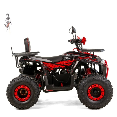 Quad XTR DISCOVERY PRO 125 4T 1+R automat czerwony