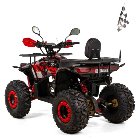 Quad XTR DISCOVERY PRO 125 4T 3+R półautomat czerwony