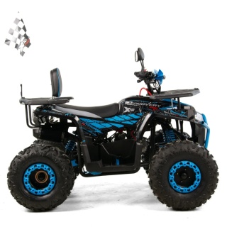 Quad XTR DISCOVERY PRO 125 4T 3+R półautomat niebieski
