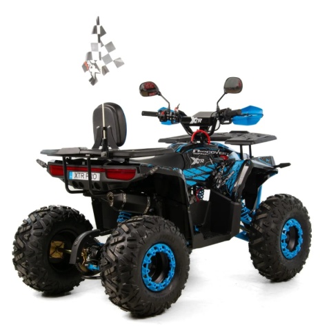 Quad XTR DISCOVERY PRO 125 4T 3+R półautomat niebieski