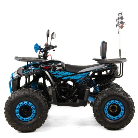 Quad XTR DISCOVERY PRO 125 4T 3+R półautomat niebieski