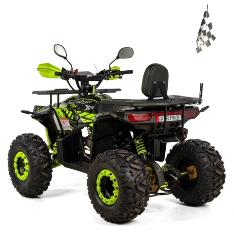 Quad XTR DISCOVERY PRO 125 4T 3+R półautomat zielony
