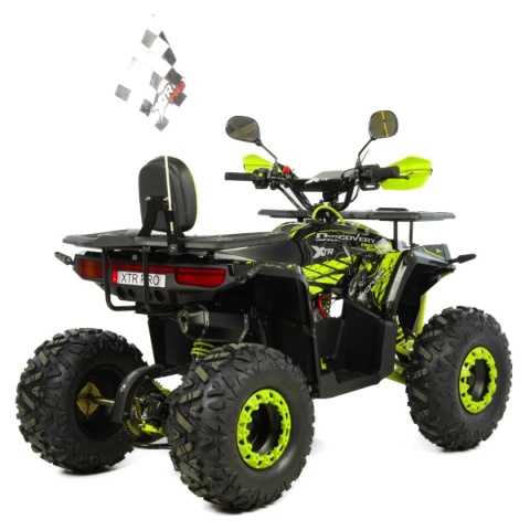 Quad XTR DISCOVERY PRO 125 4T 3+R półautomat zielony