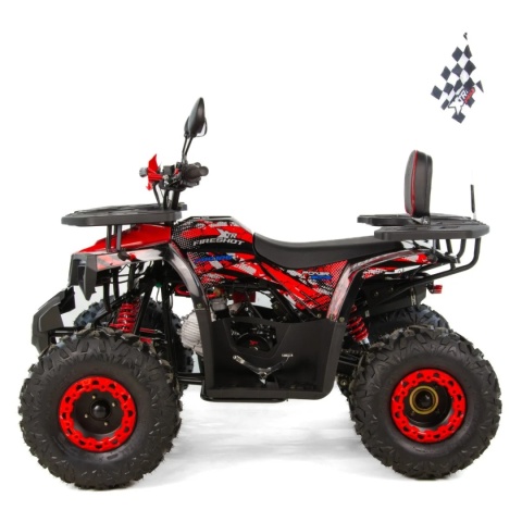 Quad XTR FIRESHOT PRO 125 4T 1+R automat czerwony