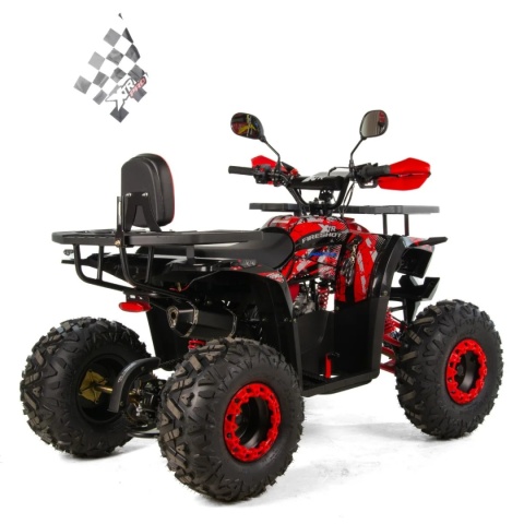 Quad XTR FIRESHOT PRO 125 4T 1+R automat czerwony