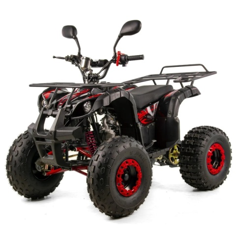Quad XTR PYTHON 8″ 125 4T 1+R automat czerwony