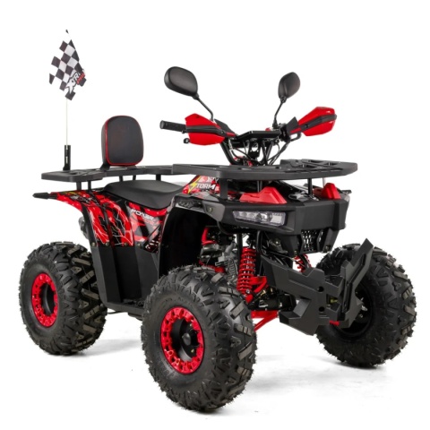 Quad XTR STORM PRO 125 4T 1+R automat czerwony