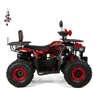 Quad XTR STORM PRO 125 4T 1+R automat czerwony