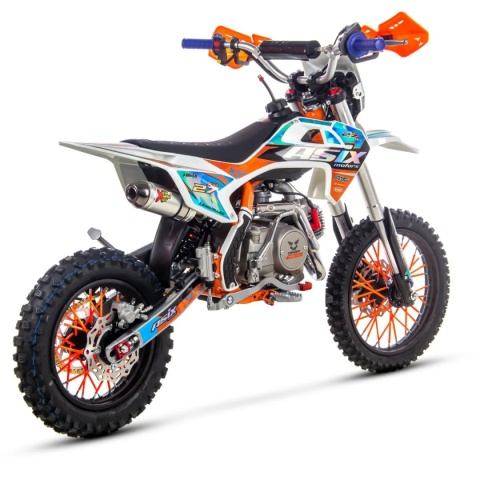 Cross ASIX XB27 110 4T półautomat E-start pomarańczowy