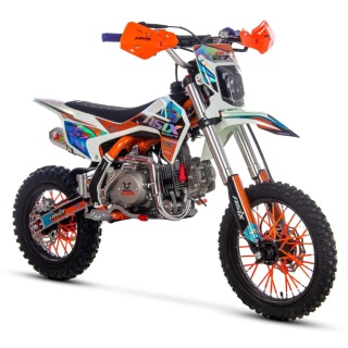 Cross ASIX XB27 125 4T E-start pomarańczowy