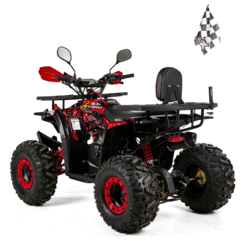 Quad XTR STORM PRO 125 4T 3+R półautomat czerwony