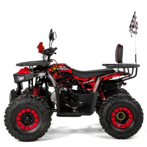 Quad XTR STORM PRO 125 4T 3+R półautomat czerwony