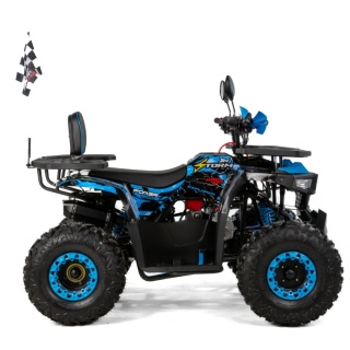 Quad XTR STORM PRO 125 4T 3+R półautomat niebieski