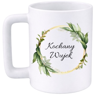 Kubek 400ml DUŻY z nadrukiem Wujek oryginalny prezent dla Wujka