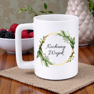 Kubek 400ml DUŻY z nadrukiem Wujek oryginalny prezent dla Wujka