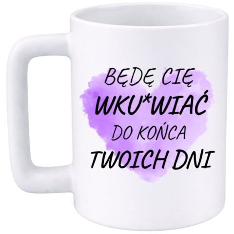 Kubek 400ml DUŻY z nadrukiem prezent Dzień Kobiet dla Dziewczyny Żony