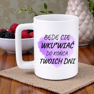 Kubek 400ml DUŻY z nadrukiem prezent Dzień Kobiet dla Dziewczyny Żony