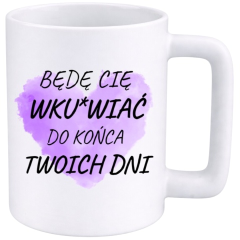 Kubek 400ml DUŻY z nadrukiem prezent Dzień Kobiet dla Dziewczyny Żony