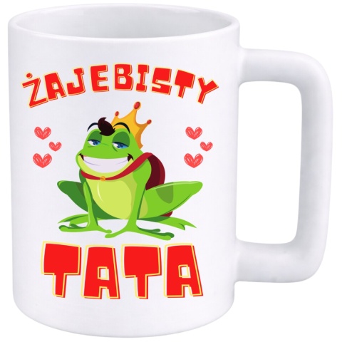 Kubek 400ml DUŻY z nadrukiem prezent Dzień Ojca urodziny dla Taty