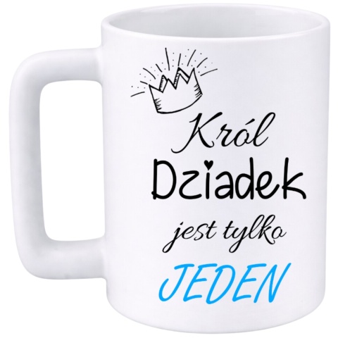 Kubek 400ml DUŻY z nadrukiem prezent Dzień Dziadka Dziadek urodziny