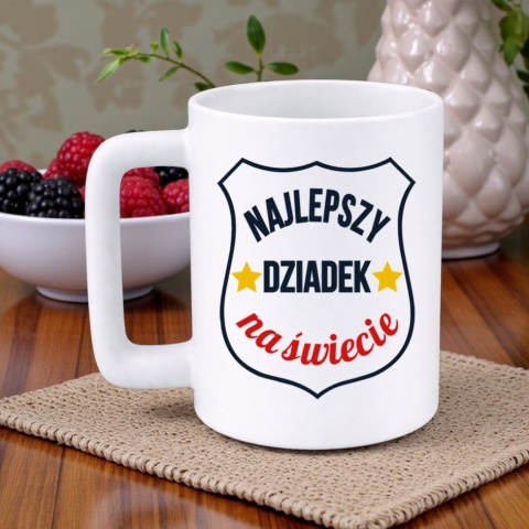 Kubek 400ml DUŻY z nadrukiem prezent Dzień Dziadka Dziadek urodziny