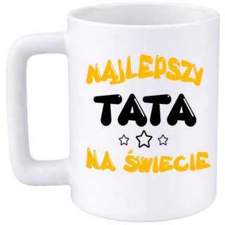 Kubek 400ml DUŻY z nadrukiem prezent Dzień Ojca urodziny dla Taty