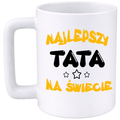 Kubek 400ml DUŻY z nadrukiem prezent Dzień Ojca urodziny dla Taty