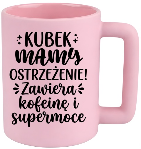 Kubek 400ml DUŻY z nadrukiem prezent dla MAMY Dzień Matki Mama Teściowa