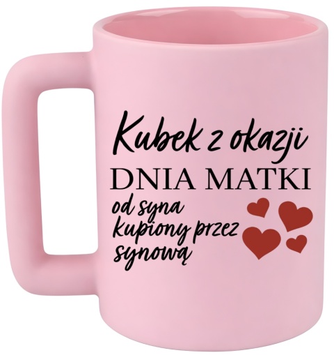 Kubek 400ml DUŻY z nadrukiem prezent dla MAMY Dzień Matki Mama Teściowa