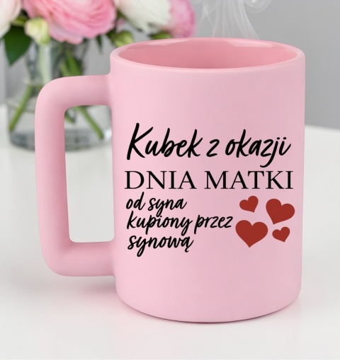 Kubek 400ml DUŻY z nadrukiem prezent dla MAMY Dzień Matki Mama Teściowa