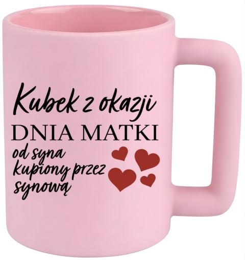 Kubek 400ml DUŻY z nadrukiem prezent dla MAMY Dzień Matki Mama Teściowa