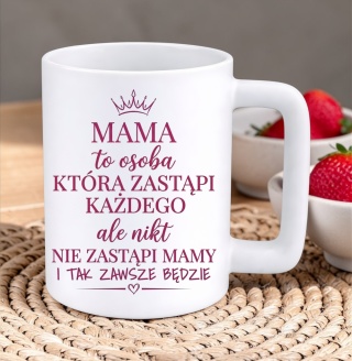 Kubek 400ml DUŻY z nadrukiem prezent dla MAMY Dzień Matki Mama Teściowa