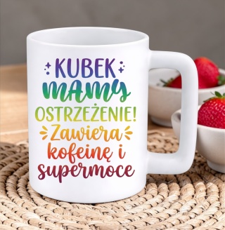 Kubek 400ml DUŻY z nadrukiem prezent dla MAMY Dzień Matki Mama Teściowa