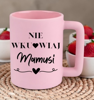 Kubek 400ml DUŻY z nadrukiem prezent dla MAMY Dzień Matki Mama Teściowa