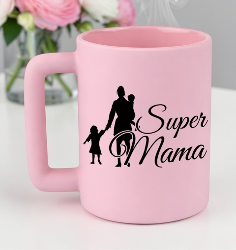 Kubek 400ml DUŻY z nadrukiem prezent dla MAMY Dzień Matki Mama Teściowa
