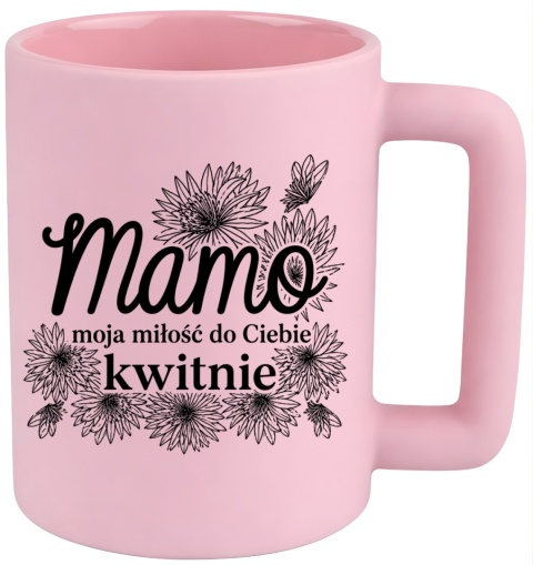 Kubek 400ml DUŻY z nadrukiem prezent dla MAMY Dzień Matki Mama Teściowa