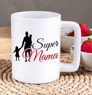 Kubek 400ml DUŻY z nadrukiem prezent dla MAMY Dzień Matki Mama Teściowa