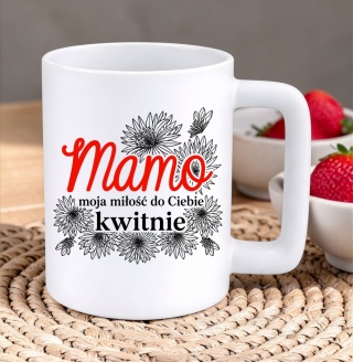 Kubek 400ml DUŻY z nadrukiem prezent dla MAMY Dzień Matki Mama Teściowa