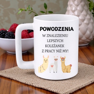 Kubek 400ml DUŻY z nadrukiem prezent na pożegnanie odejście z pracy
