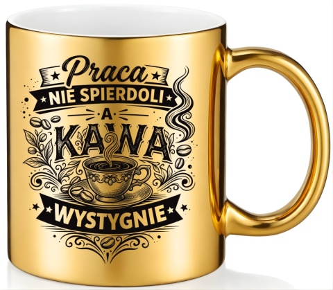 Kubek PREMIUM oryginalny śmieszny prezent dla Koleżanki Kolegi z pracy