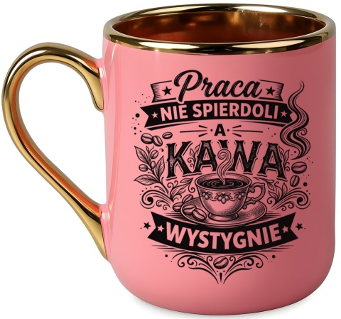 Kubek Premium z nadrukiem śmieszny prezent dla Koleżanki z pracy Szefowej
