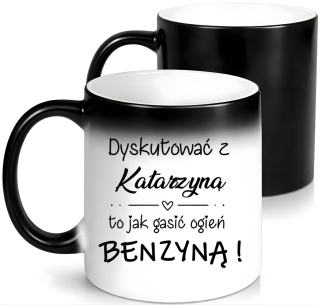 Kubek magiczny prezent dla Szefowej Kierowniczki Koleżanki z imieniem