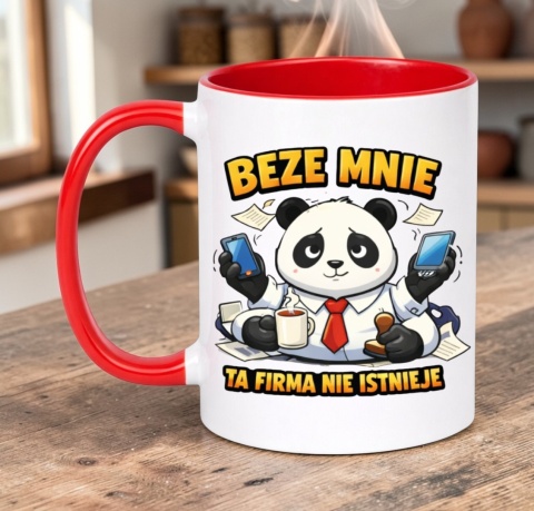 Kubek magiczny śmieszny prezent dla Szefowej Kierowniczki Koleżanki z pracy