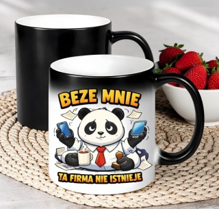 Kubek magiczny śmieszny prezent dla Szefowej Kierowniczki Szefa Prezesa