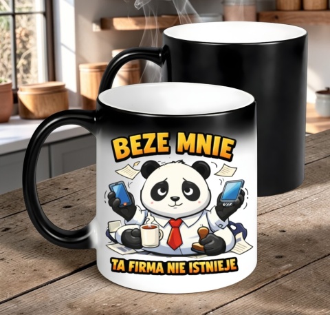Kubek magiczny śmieszny prezent dla Szefowej Kierowniczki Szefa Prezesa