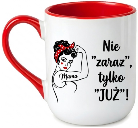 Kubek z nadrukiem prezent dla MAMY Dzień Matki Mama Teściowa