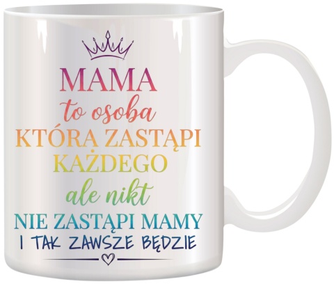 Kubek z nadrukiem prezent dla MAMY Dzień Matki Mama Teściowa