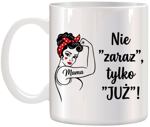 Kubek z nadrukiem prezent dla MAMY Dzień Matki Mama Teściowa