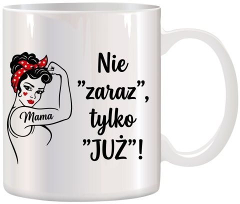 Kubek z nadrukiem prezent dla MAMY Dzień Matki Mama Teściowa
